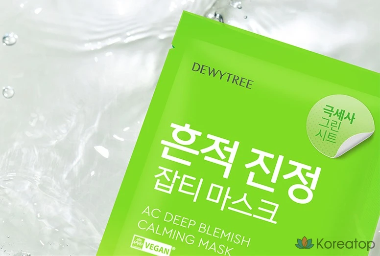 Тканевая маска для лица Dewytree AC Deep Scar Calming Mask, 50 шт., фото 5