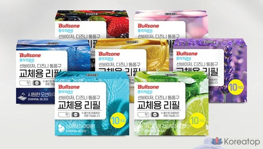 Ароматизатор для автомобиля Bullsone Polar Fresh Sun Visor Refill, аромат Fresh Berry, 10 шт., фото 5