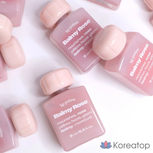 Помада ALTERNATIVE STEREO Tint Lip Potion Bami Rose Glossy Moisture Balm Glow Makeup, № 3, оттенок Soft Mauve, 1 шт.