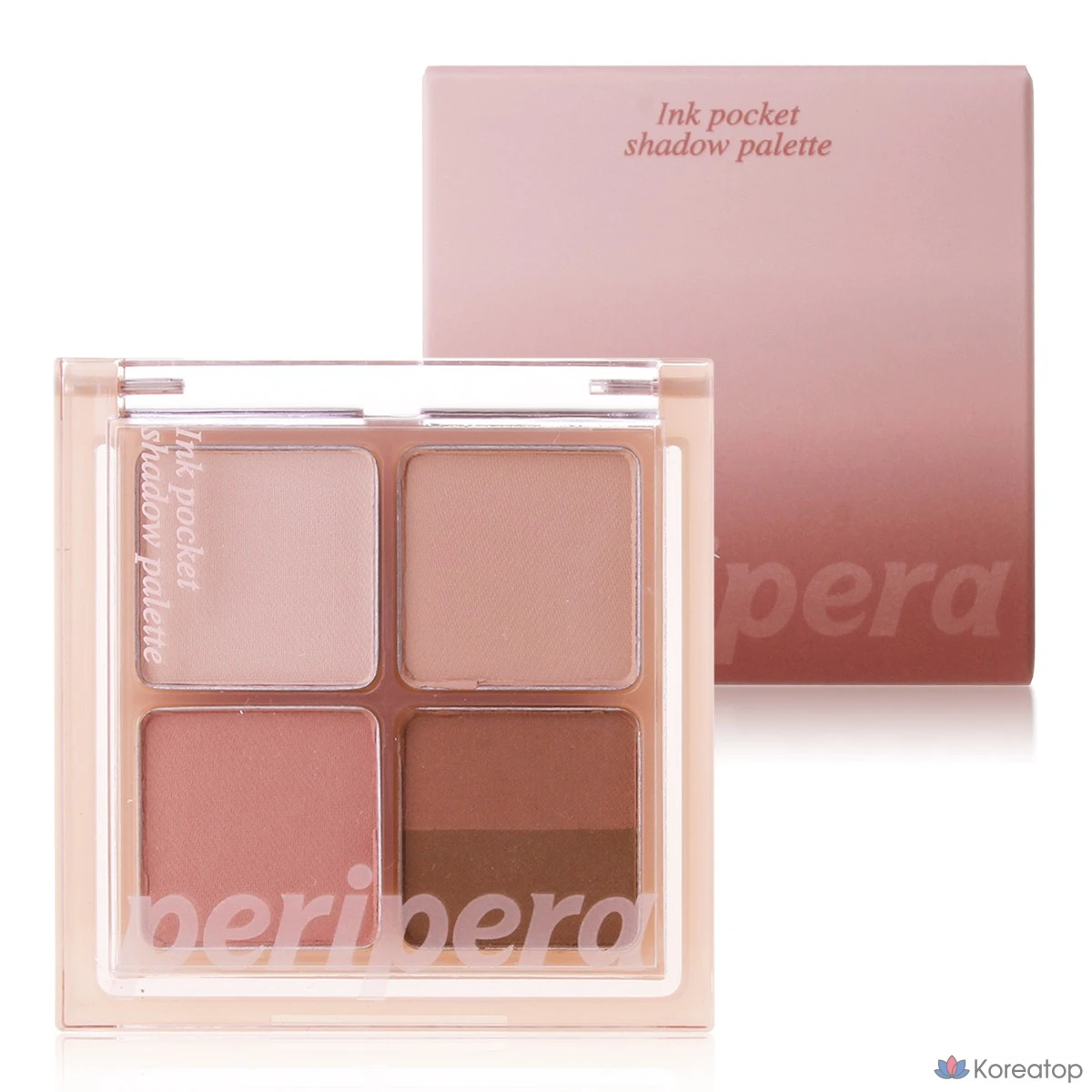 Палетка теней Peripera Ink Pocket Shadow Palette, Mute Knowing Feel, 1 шт.