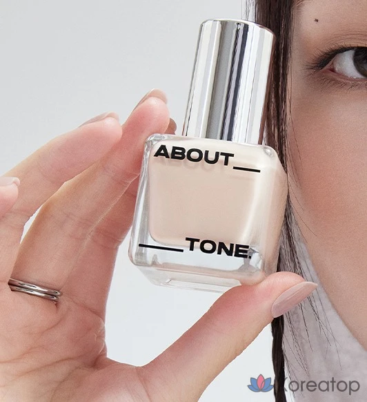 Тонер ABOUT TONE Skin Layer Fit Foundation, оттенок 22 Ivory, 30 мл, 1 шт., фото 2
