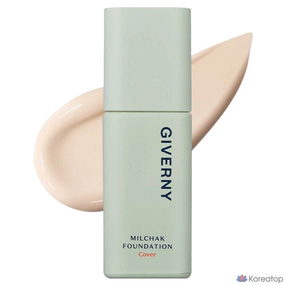 Тональный крем Giverny Close Cover Foundation, 30 мл, 1 шт., 01NW Ice