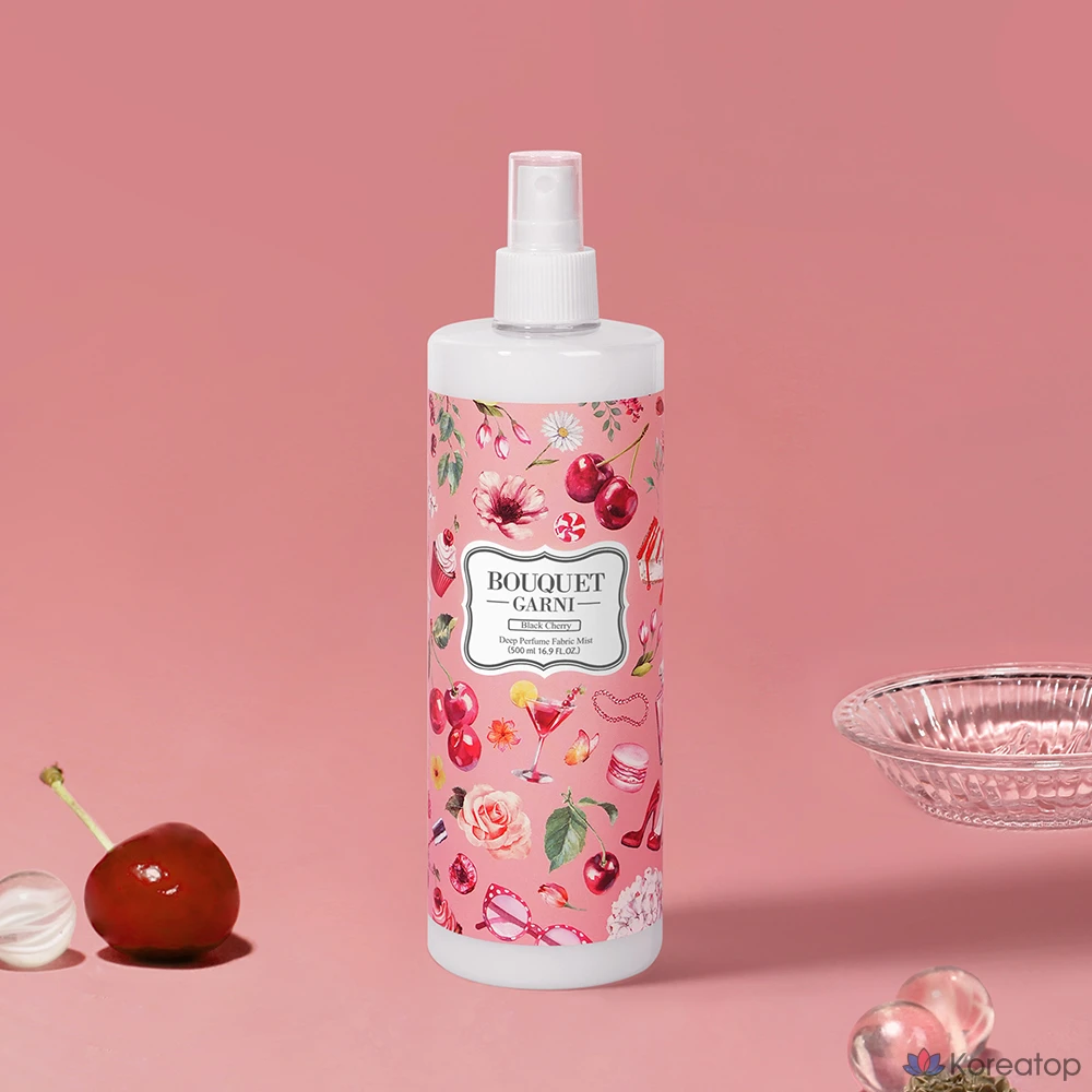 Bouquet Garni Deep Parfum Fabric Perfume, Black Cherry, 500 мл, 1 шт., фото 4