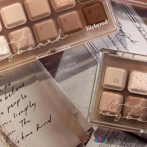 Палетка теней для век Lilybyred Mood Keyboard Eye Palette, 10,5 г, № 01 Dear My Cinnamon, 1 шт., фото 9