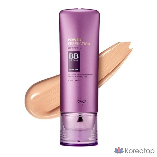 BB-крем The Face Shop Power Perfection SPF 37 PA++, V205 Healthy Beige, 40 г, 1 шт.