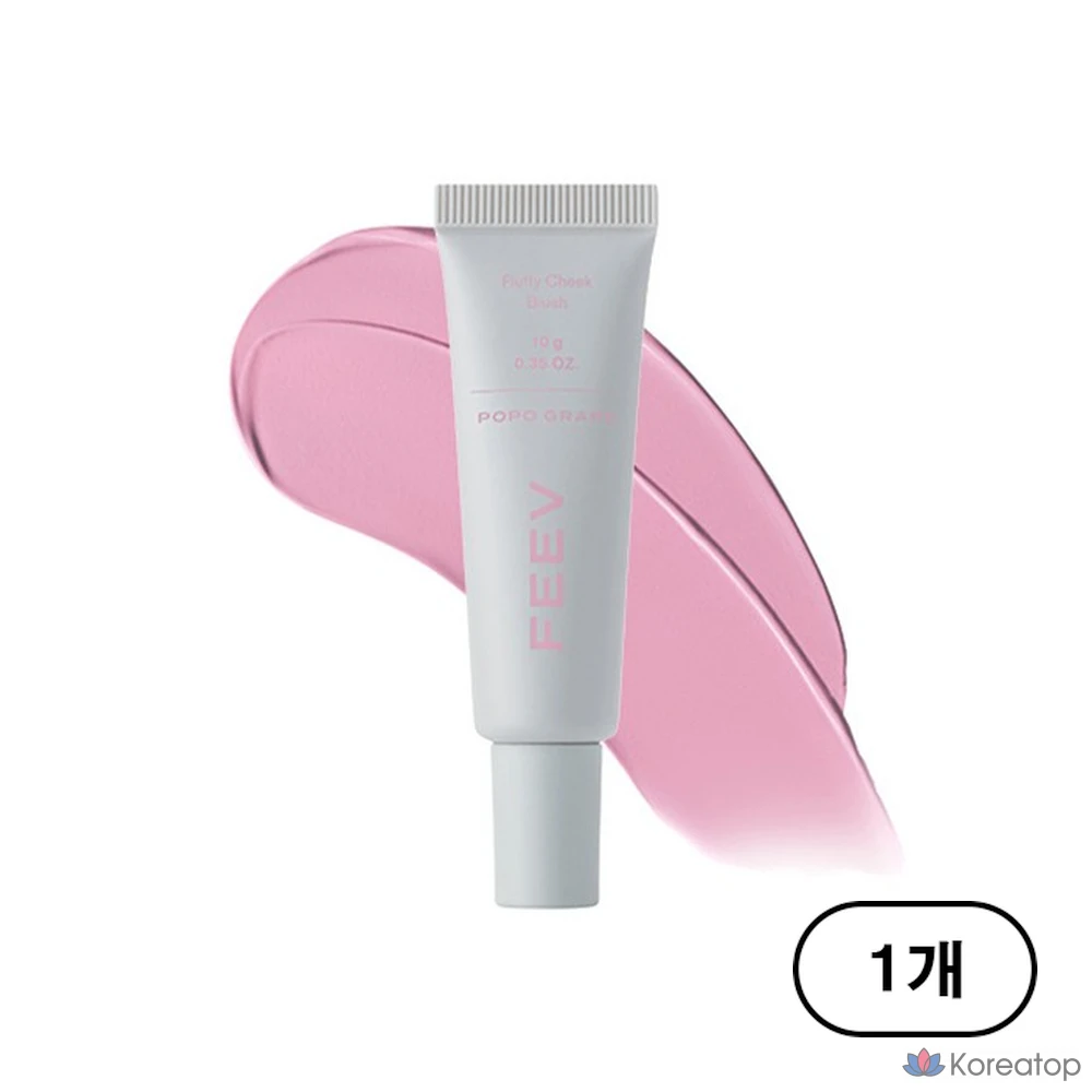 Пушистые румяна FEEV, 10 г, Popo Graff