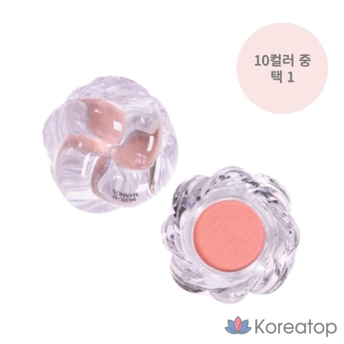 Кольцо Rainbow Mansion One & Only Shadow, Twist 206 с лавандой, 1 шт.