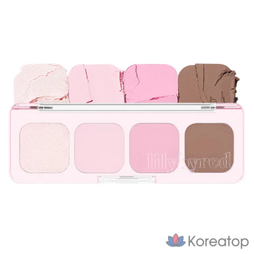 Палетка теней Lilybyred Mood It AD 3,2 г, 02 Like It, 1 шт.