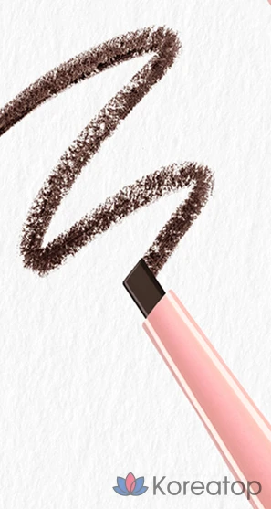 Карандаш для бровей Bouquet Garni Auto Pencil Slim Eyebrow, 0.2g, темно-коричневый, 1 шт.