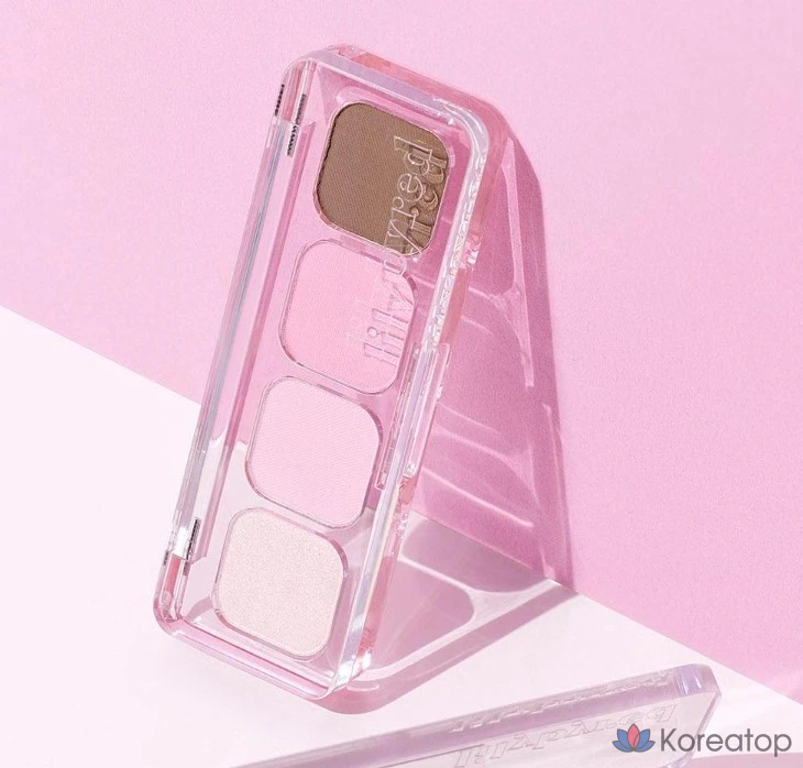 Палетка теней Lilybyred Mood It AD 3,2 г, 02 Like It, 1 шт., фото 2