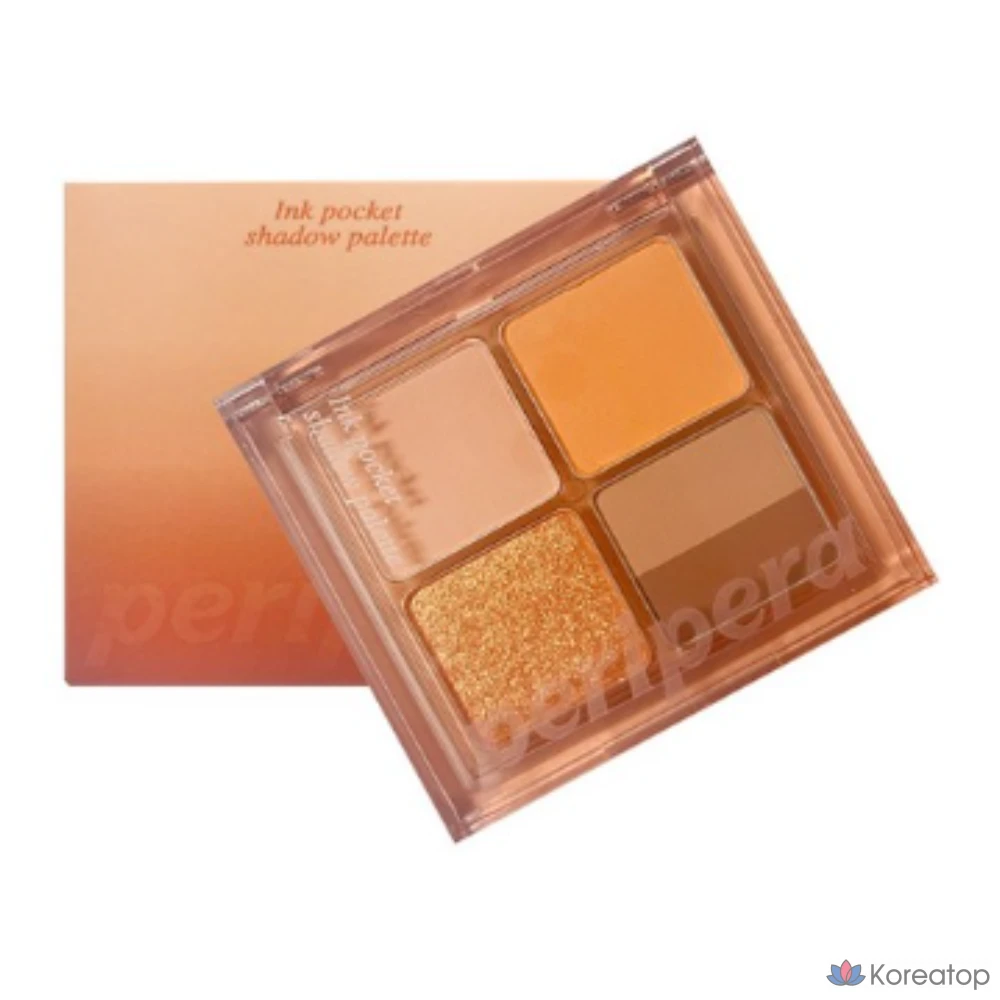 Палетка теней Peripera Ink Pocket, 01 ОРАНЖЕВЫЙ, 1 шт.