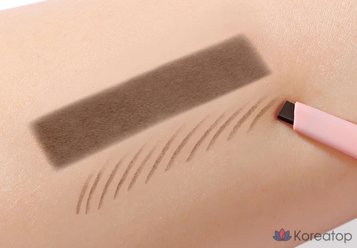 Карандаш для бровей Bouquet Garni Auto Pencil Slim Eyebrow, 0.2g, темно-коричневый, 1 шт.