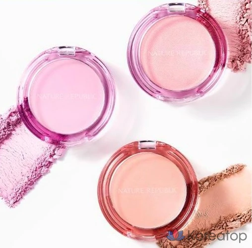 Румяна Nature Republic By Flower, 5 г, 13 бутонов георгина Prague, 1 шт., фото 5