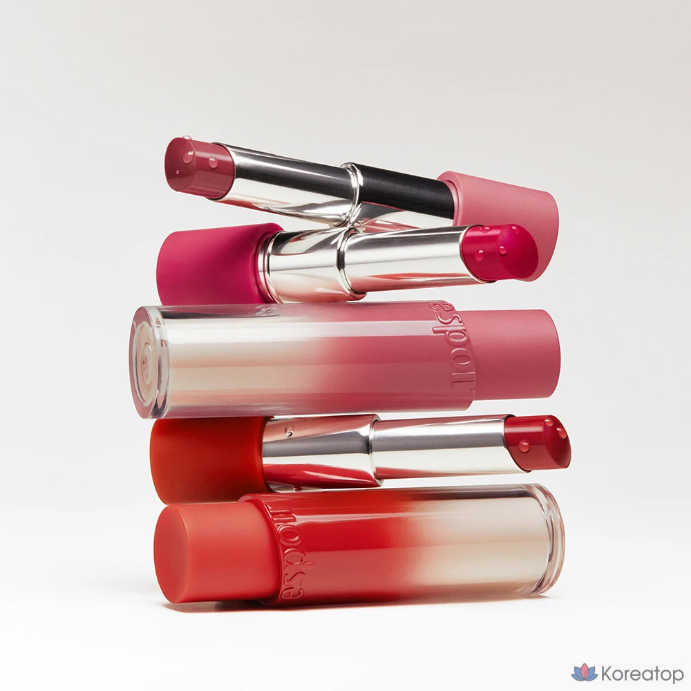 Бальзамирующая помада Espoir No Wear Lipstick Balming Glow, 1 шт., № 10, оттенок Peach Rise, фото 5