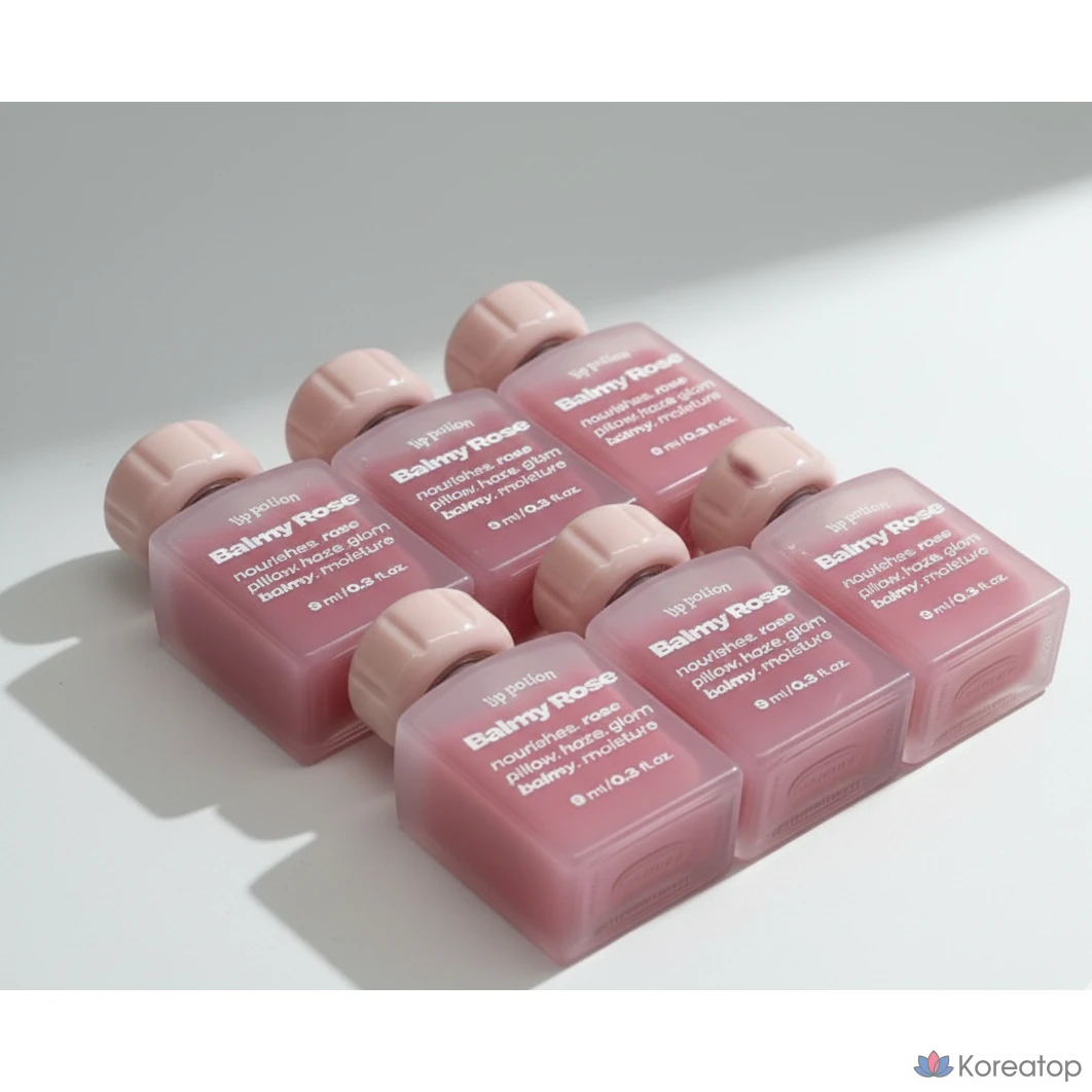 Помада ALTERNATIVE STEREO Lip Potion Bami Rose, 4 оттенка, медово-коралловый, 1 шт.