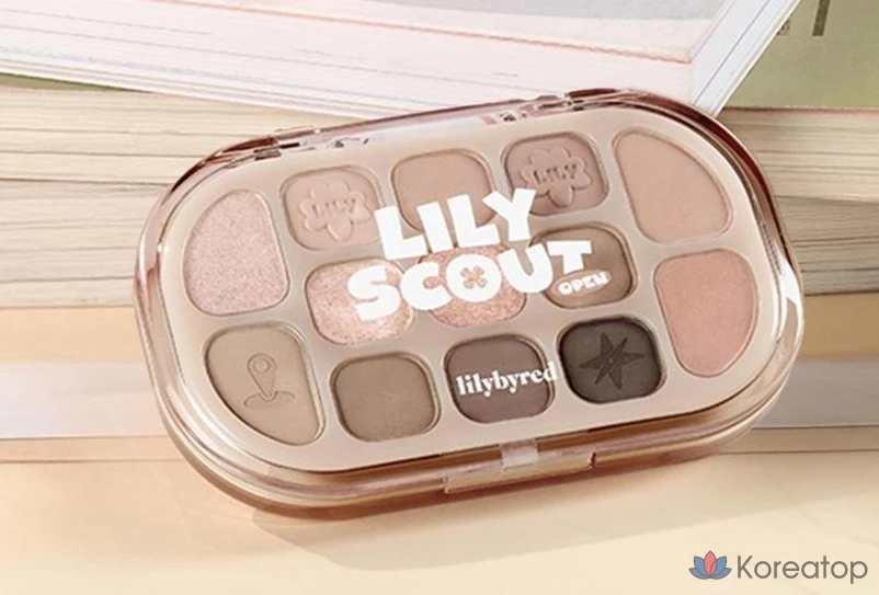 Палетка теней Lilybyred Dewy Fit, оттенок 05 «Миндальное молоко», 1 шт., фото 2