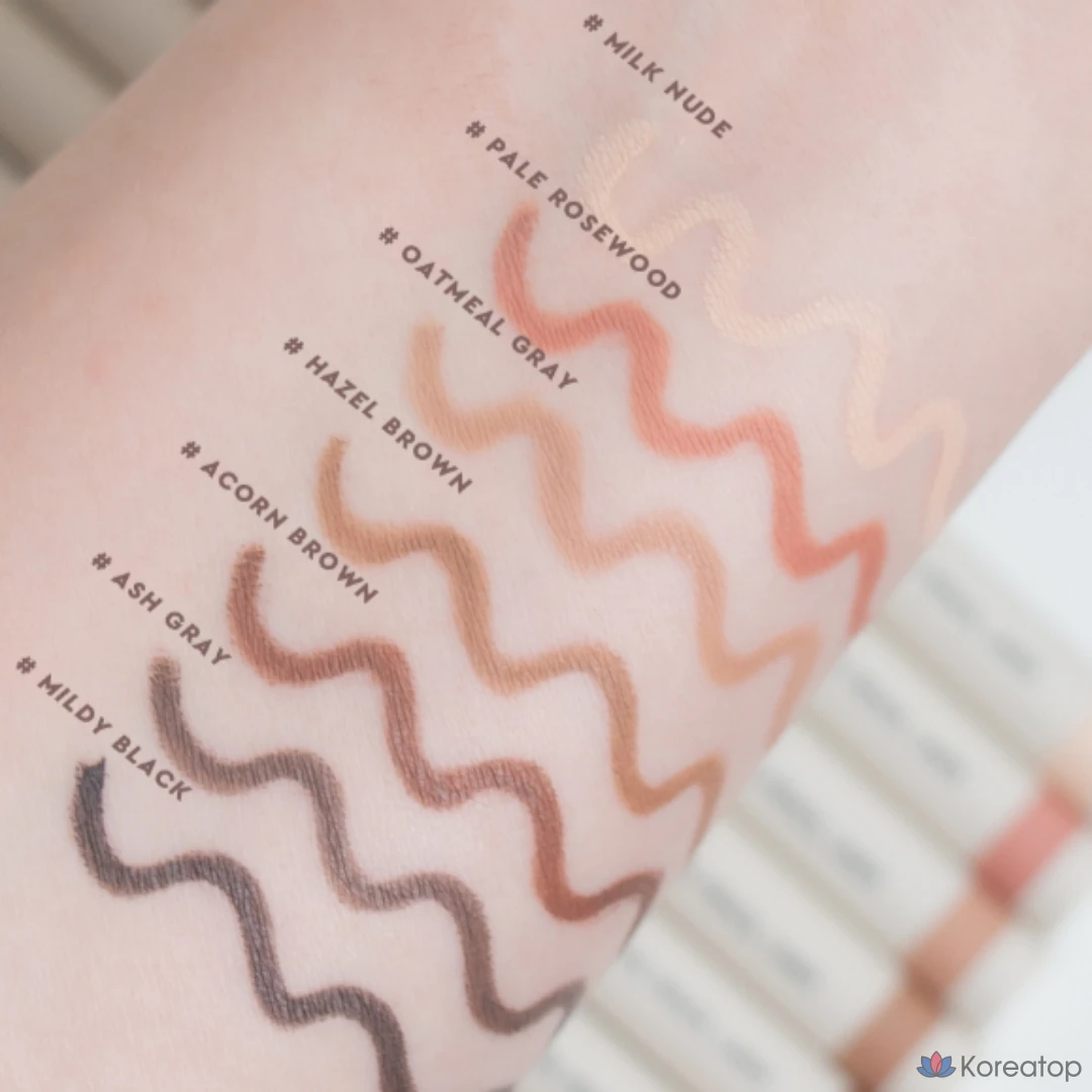 Карандаш-лайнер 3CE Soft Mute Pencil Liner, 7 оттенков, MILDY BLACK, 1 шт., фото 3