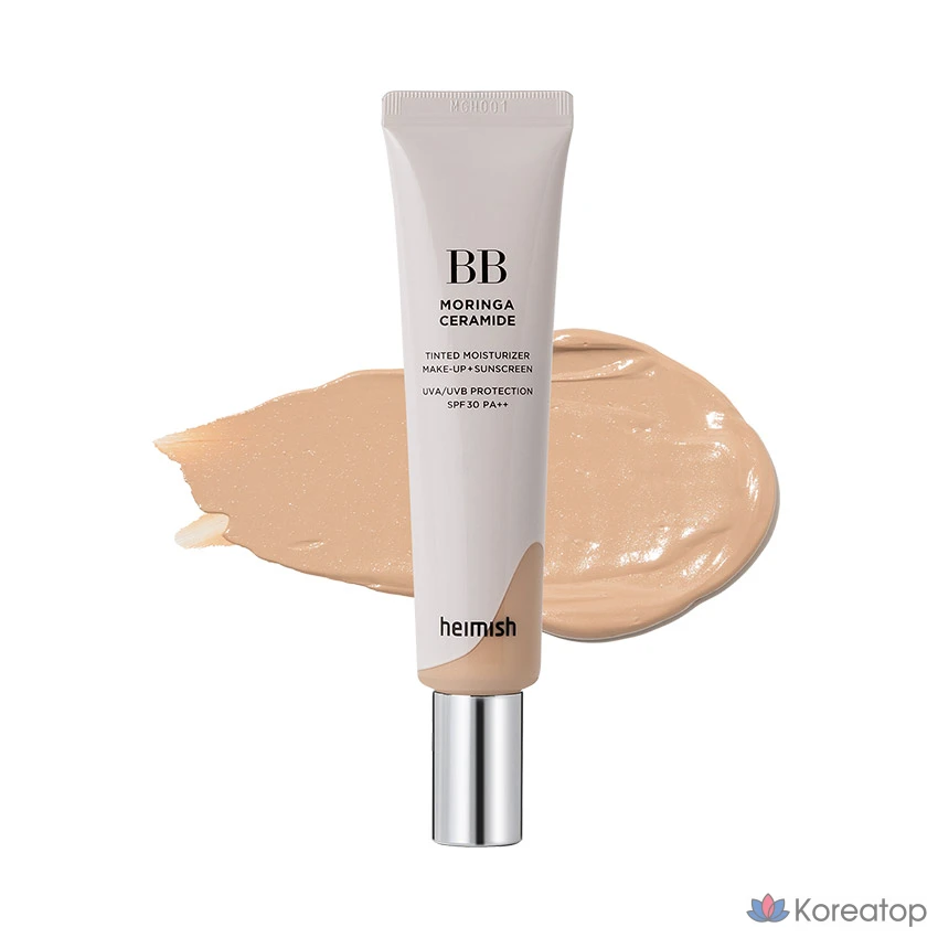 BB-крем Heimish Moringa Ceramide BB Cream SPF30 PA++, оттенок 23 Light Medium, 30 мл, 1 шт.