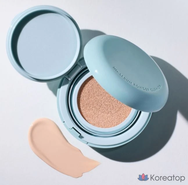 Сменный блок пудры-кушона Innisfree New No-Sebum Powder Cushion Refill SPF35 PA++ 14 г, цвет 17N, слоновая кость, 1 шт., фото 3
