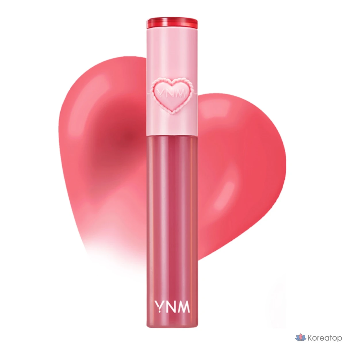 YNM Heart Gelling Tint (со встроенной силиконовой кисточкой), 08 Strawberry Gelling, 2,6 г, 1 шт.