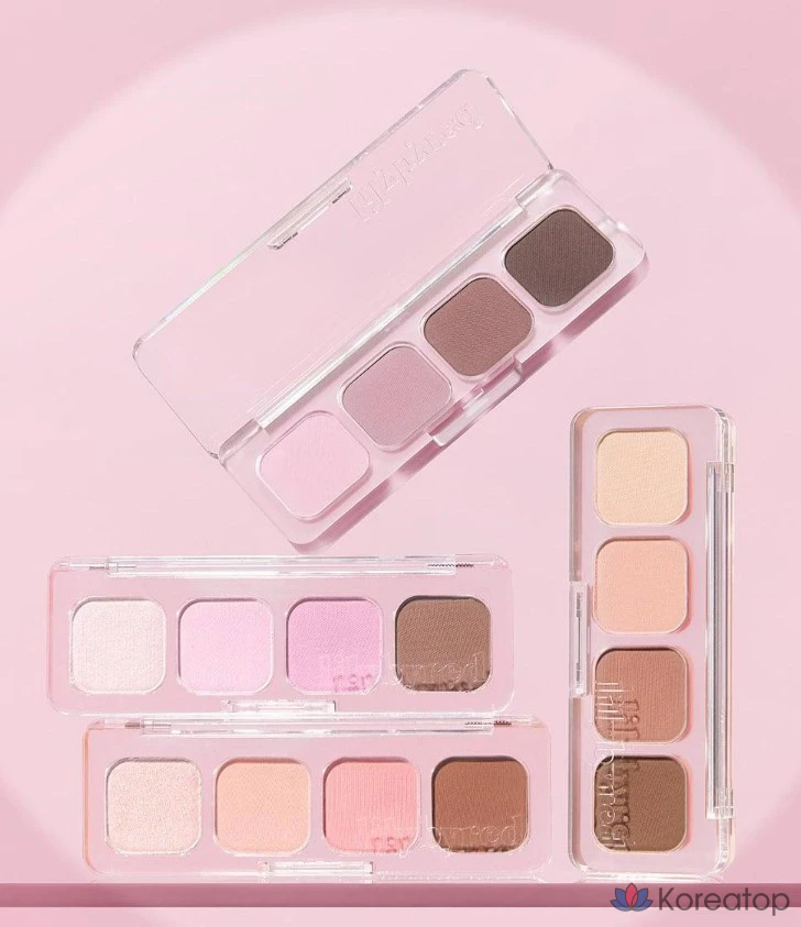 Палетка теней Lilybyred Mood It AD 3,2 г, 02 Like It, 1 шт., фото 7