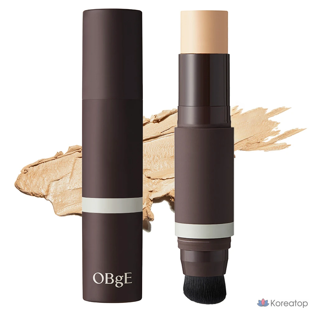 Тональный крем OBge Natural Cover для мужчин, 13 г, № 1, цвет слоновой кости, 1 шт.