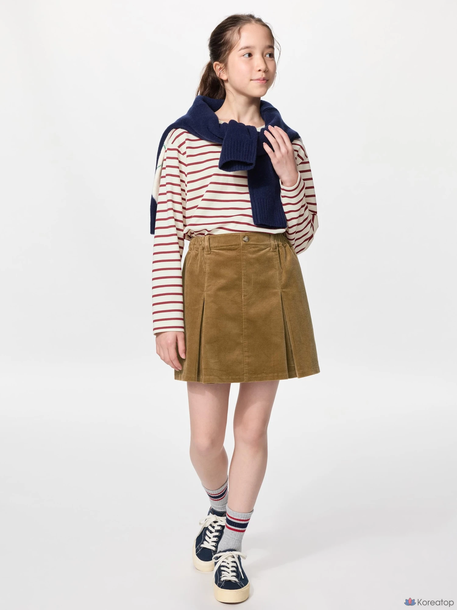 Юбка-шорты для девочек Uniqlo Corduroy Mini Skorts