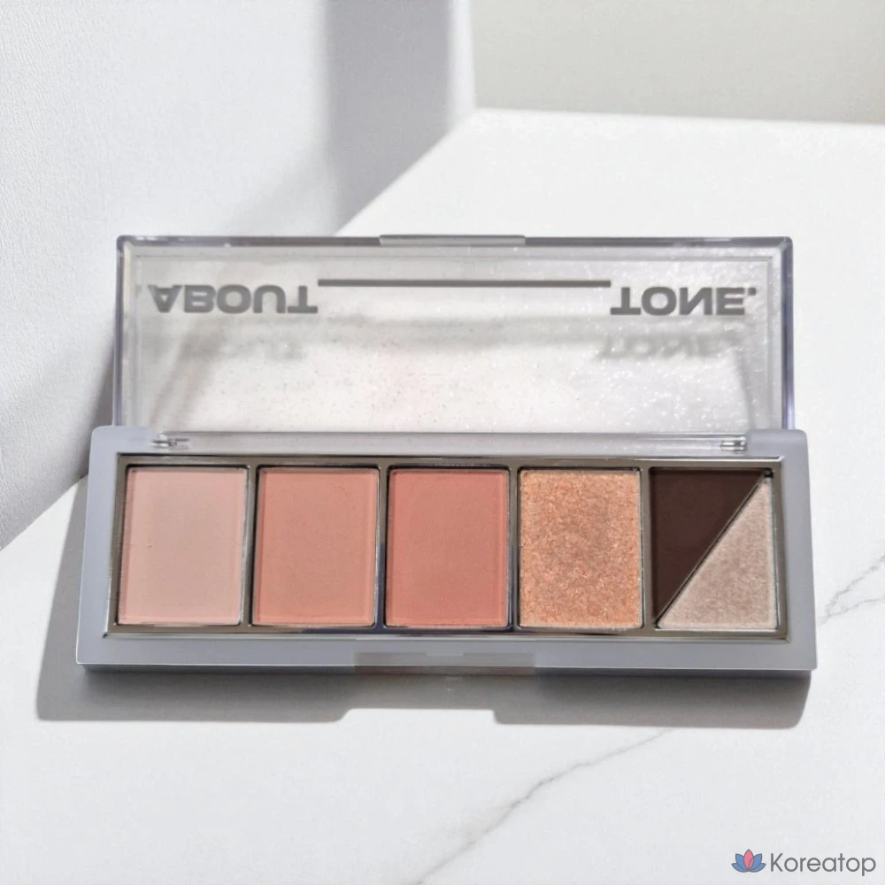 Палитра теней ABOUT TONE Return to Basic, AT.05 Капучино, 1 шт.