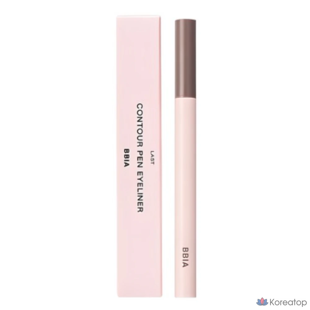 Подводка для глаз BBIA Last Contour Pen Eyeliner 0.6g, цвет «кофе с молоком»/«теневая подводка», 1 шт.
