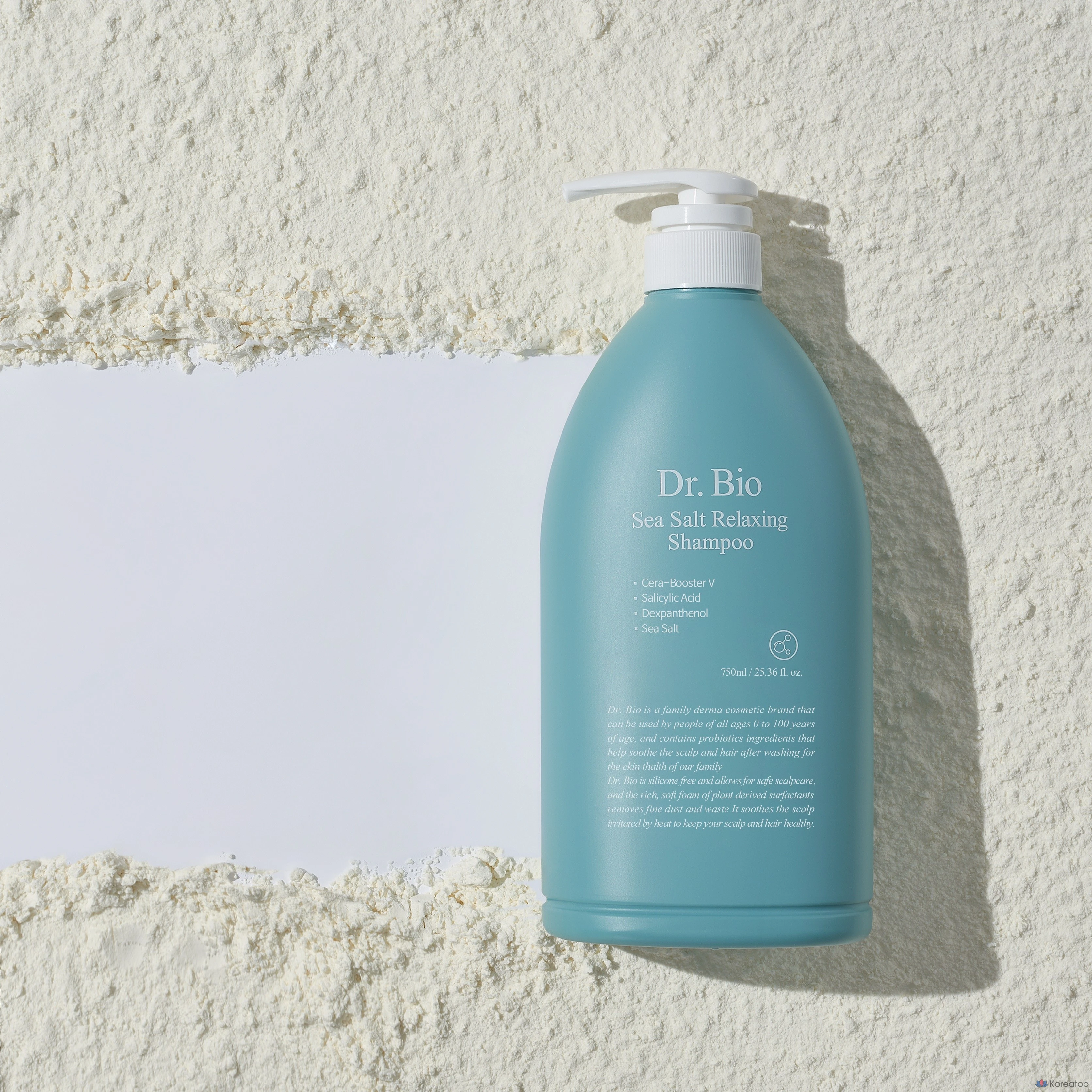 Шампунь Dr. Bio с морской солью для расслабления и борьбы с выпадением волос, 750 мл, 1 шт.