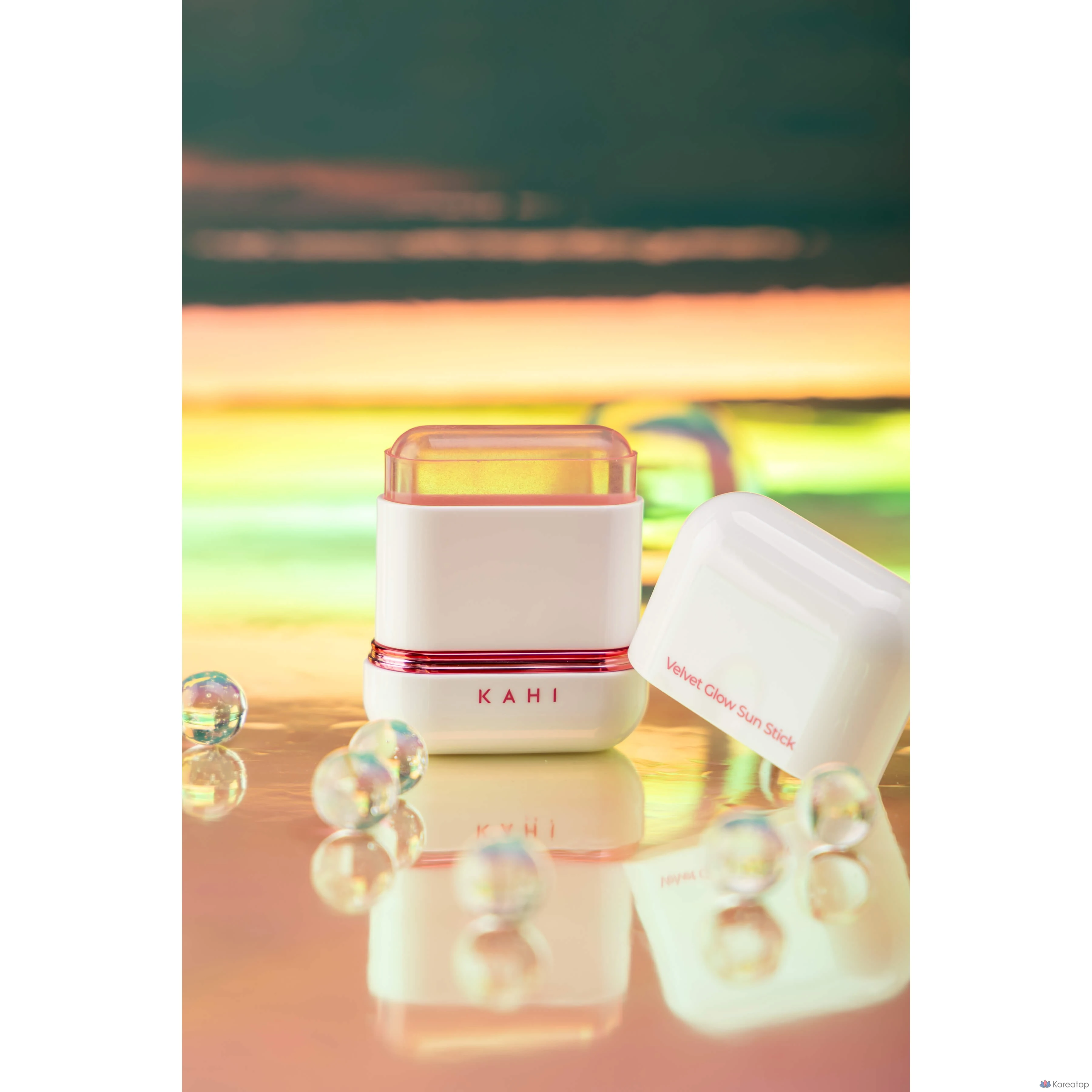 KAHI Kahi Sun Stick 13.5g (Airy Fit/Velvet/CV Shine Fit/Caviglow), Velvet (1 шт.), CV Shine Fit (1 шт.)