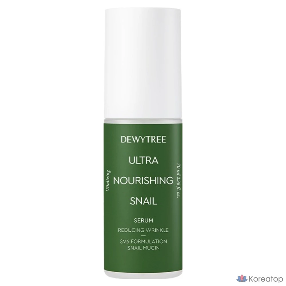 Ультрапитательная сыворотка с экстрактом слизи улитки Dewytree, 1 шт., 70 мл