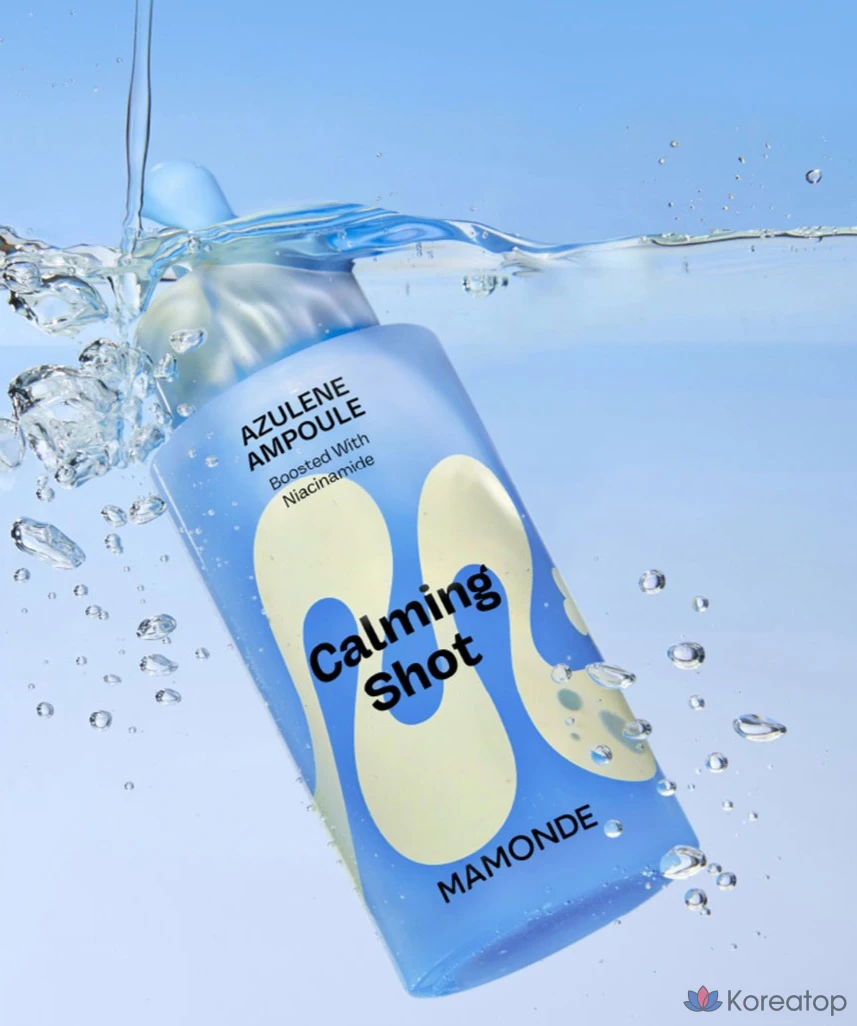 Успокаивающая ампула Mamonde Calming Shot Azulene Trace Moisture Ampoule, 50 мл, 1 шт.