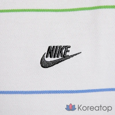 Поло мужское Nike Sportswear Club Oversized Stripe Polo, фото 4
