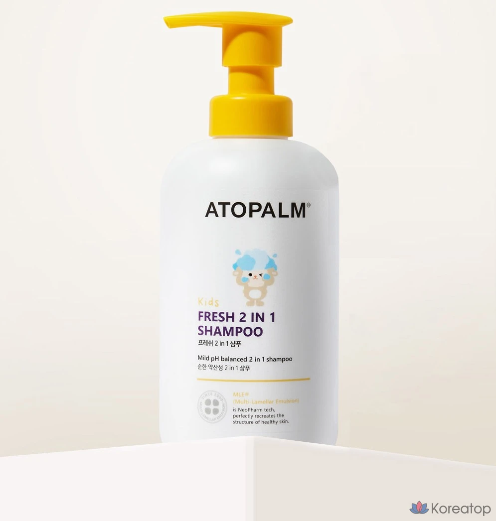 Детский шампунь-пюре Atopalm Children's Fresh 2-в-1, 460 мл, 1 шт.