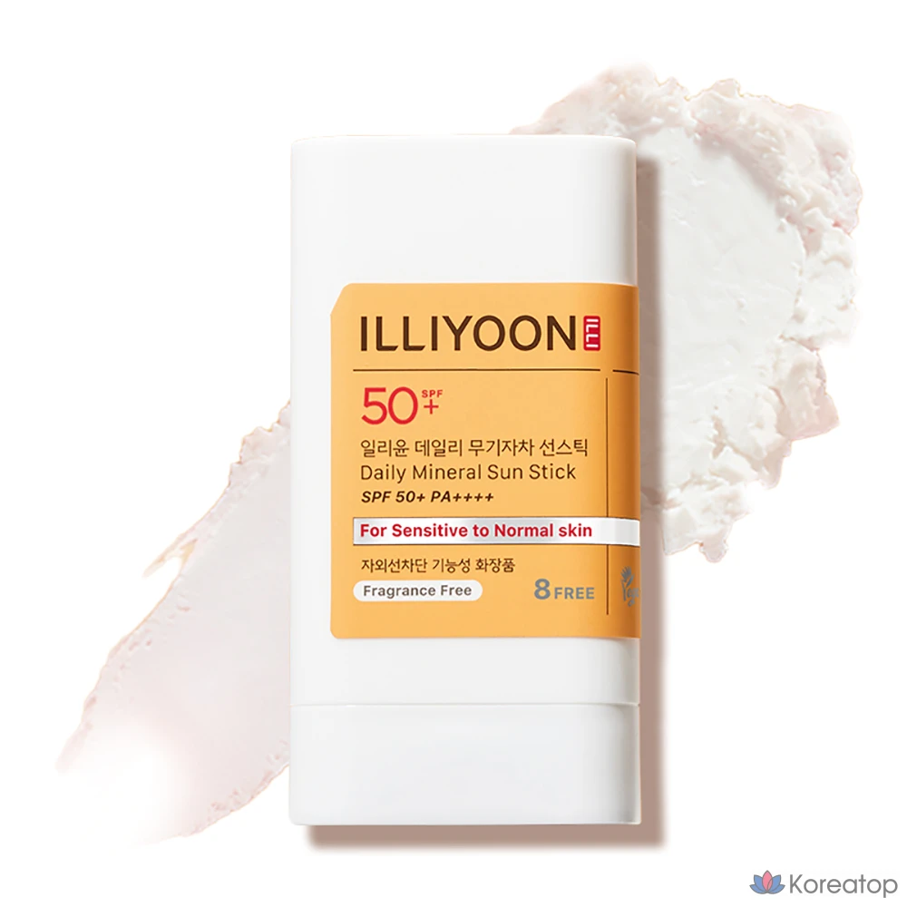 Солнцезащитный стик Illiyoon Daily Sunscreen Stick SPF50+ PA++++, 20 г, 1 шт.