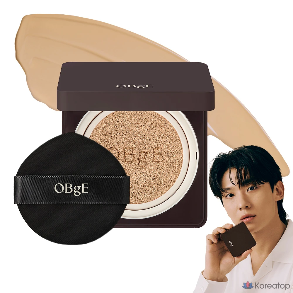 OBge Perfect Homme Cushion SPF50+ PA+++, 15 г, № 2, бежевый, 1 шт.