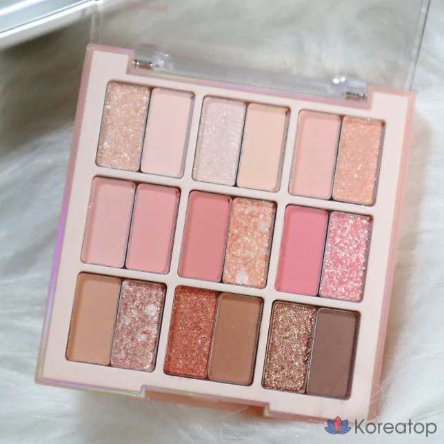 Палетка теней Daisique, 23 Summer Coral, 1