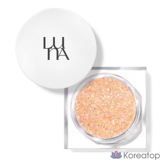 Тени для век Luna Lighting Up Formula Pot Eyeshadow, оттенок 09 Little Pleasure, 1 шт.