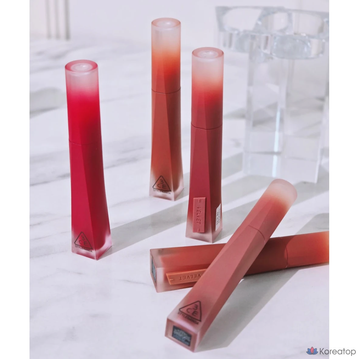 3CE Бархатный тинт для губ #ButterVelvetTint 3CE, 1 шт., 3CE Бархатный тинт для губ - Нарцисс, фото 2