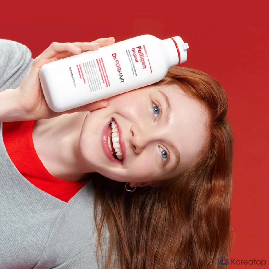 Функциональный шампунь Dr. For Hair для облегчения выпадения волос и укрепления кожи головы Polygen Original, 1 шт., 500 мл.