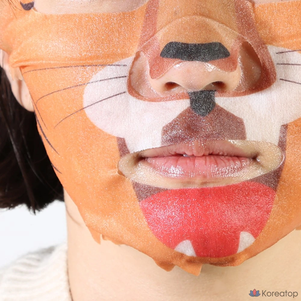 Тканевая маска для лица Epielle New Animal Character Mask, набор 6 шт.