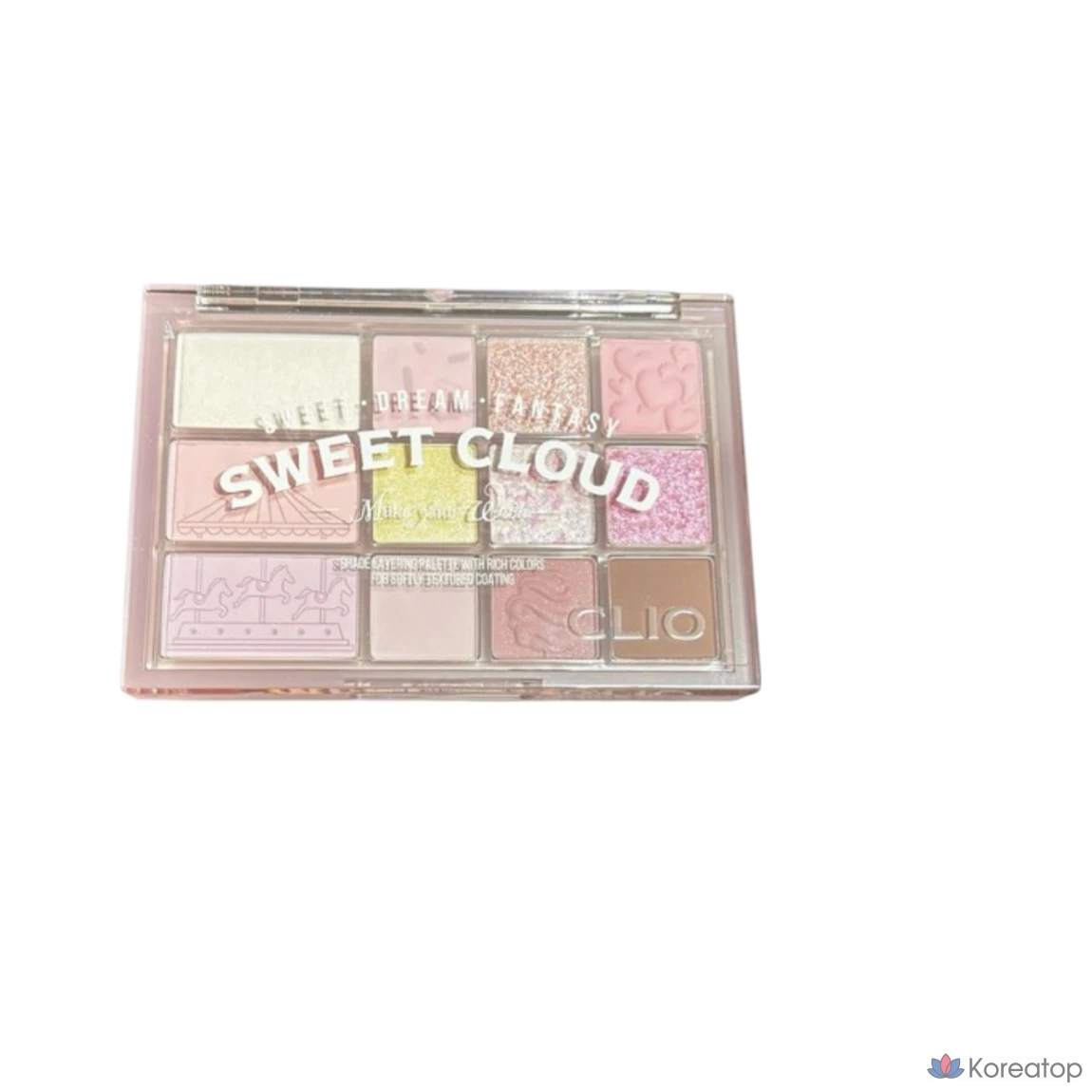 Набор теней Clio Shadow Shade & Shadow Palette Set Shadow Gallery/Soft Depth, Cotton Candy Land, 1 шт.