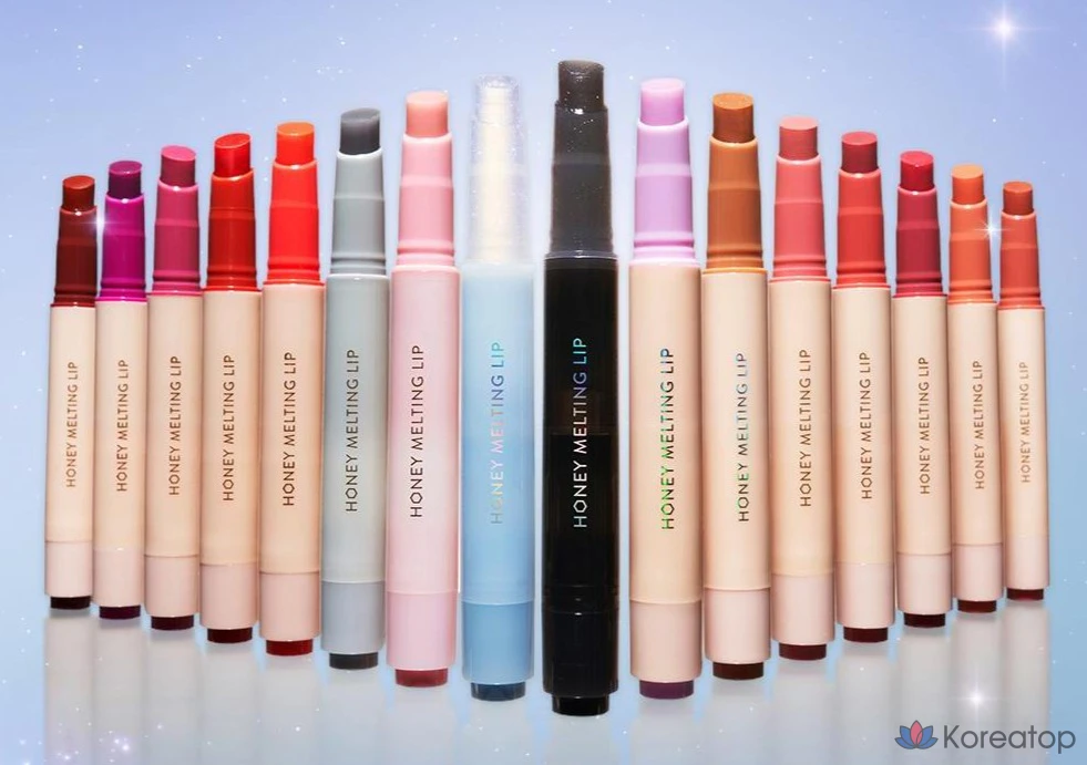 Помада Nature Republic Honey Melting Lip, 1 шт., 15 блесток Crystal Sparkle, фото 6