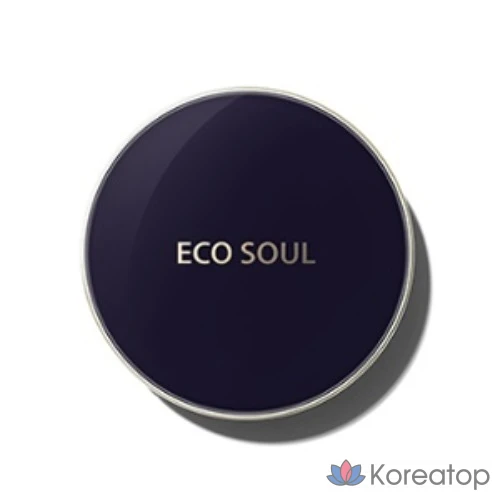 Тональный крем The Saem Eco Soul Perfect Cover Pact, 11 г, № 02 23, натуральный бежевый, 1 шт., фото 3