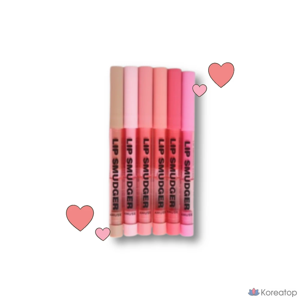 Губная помада Amuse Lip Smudger, 1 шт., № 2 Rose (нюдовый оттенок)