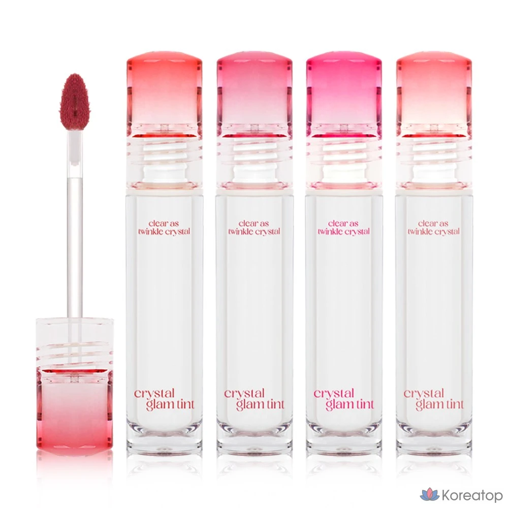 Clio Crystal Glam Tint, 15 Grooming Peach Opal, 1 шт.