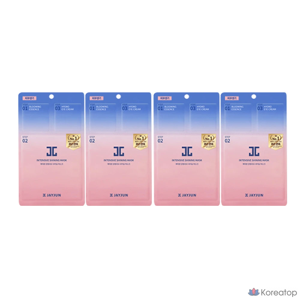 Интенсивная сияющая маска для лица Jayjun, 1 упаковка, 4 упаковки