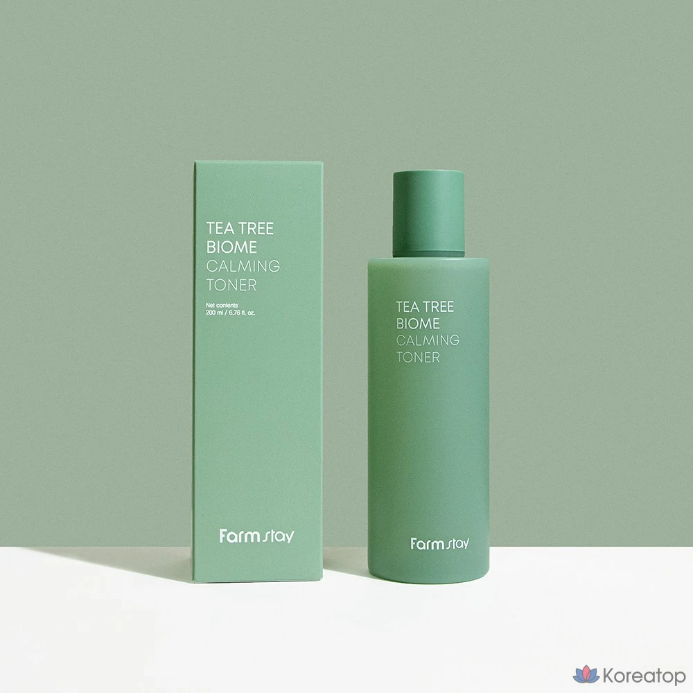 Успокаивающий тоник FarmStay Tea Tree Biome, 1 шт., 200 мл, фото 4