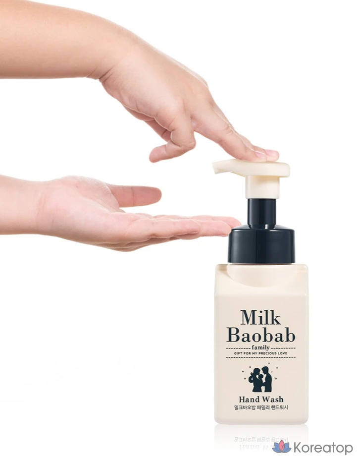 Набор из 2 флаконов жидкого мыла для рук Milk Baobab Family, аромат апельсина, 1 шт.